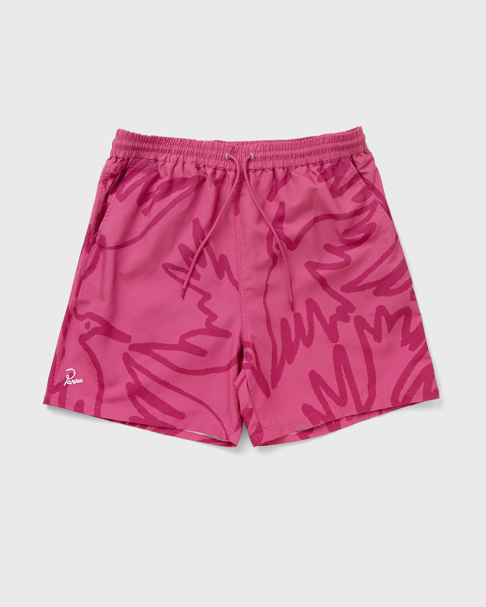 By Parra BIRDS FLY FREE SWIM SHORTS, pink