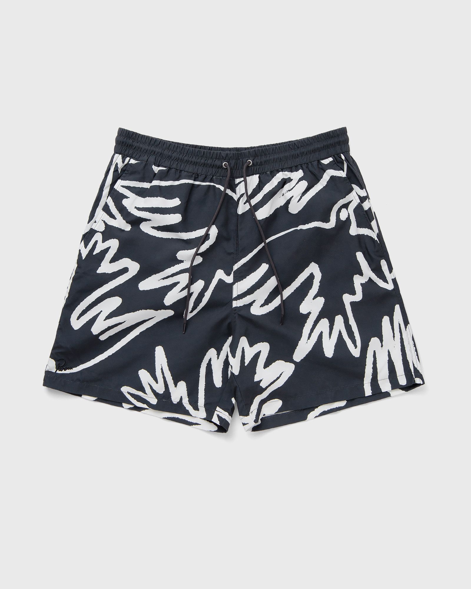 By Parra BIRDS FLY FREE SWIM SHORTS, black