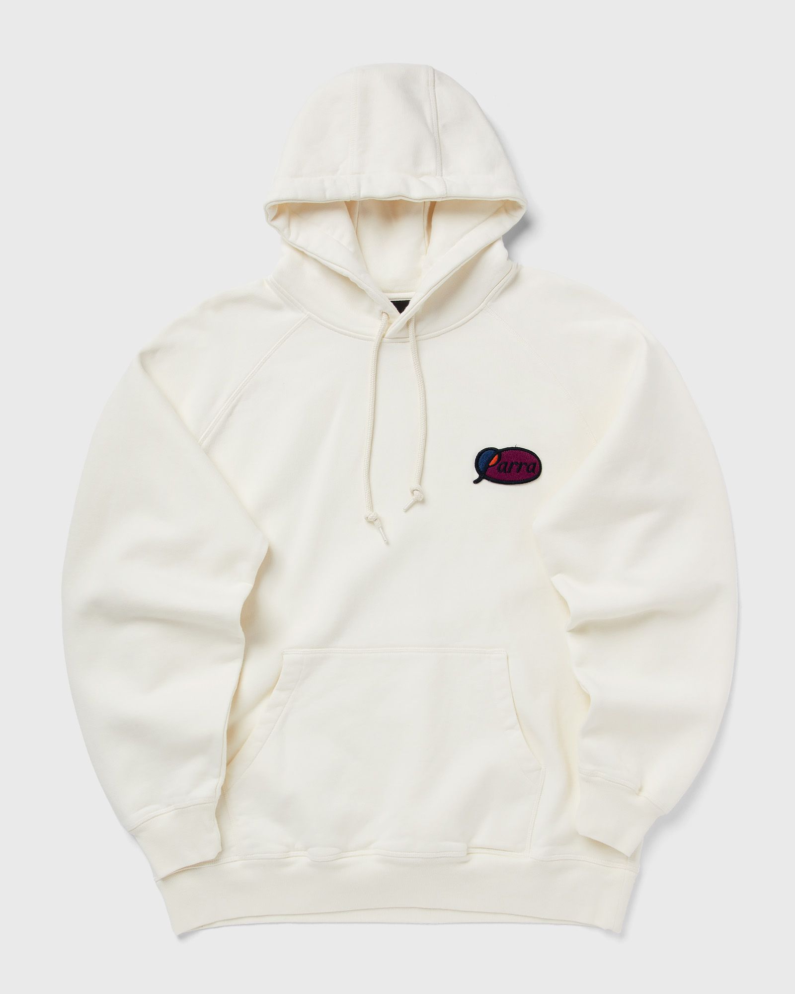 By Parra CIRCLED SCRIPT LOGO HOODED SWEATSHIRT, beige