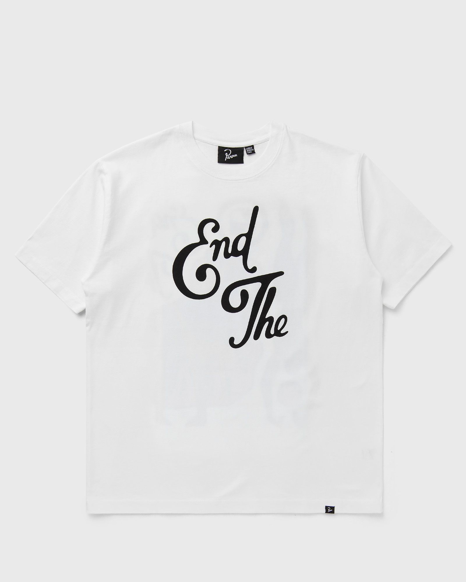 By Parra END THE LOUNGECHAIR TEE, white