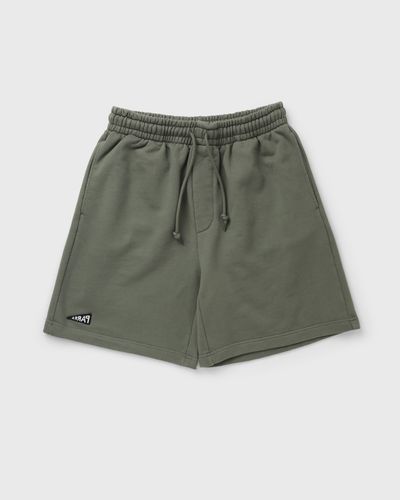 By Parra FLAG LOGO SWEATSHORTS, green