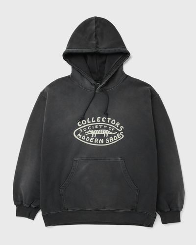 By Parra Gator shoes hooded sweatshirt, black