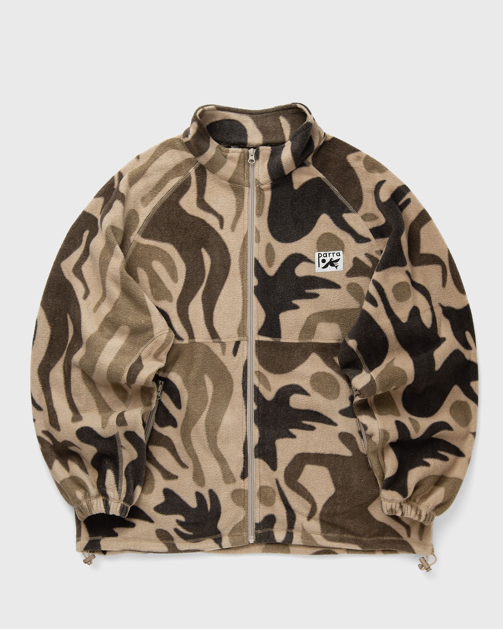 By Parra JUST LIKE HEAVEN FLEECE JACKET, brown|beige