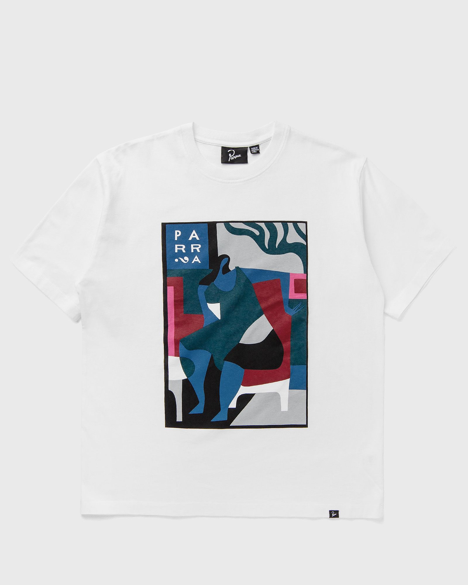 By Parra LEAVING NOW TEE, white