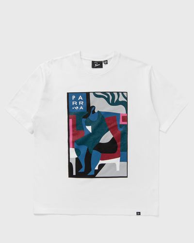 By Parra LEAVING NOW TEE, white