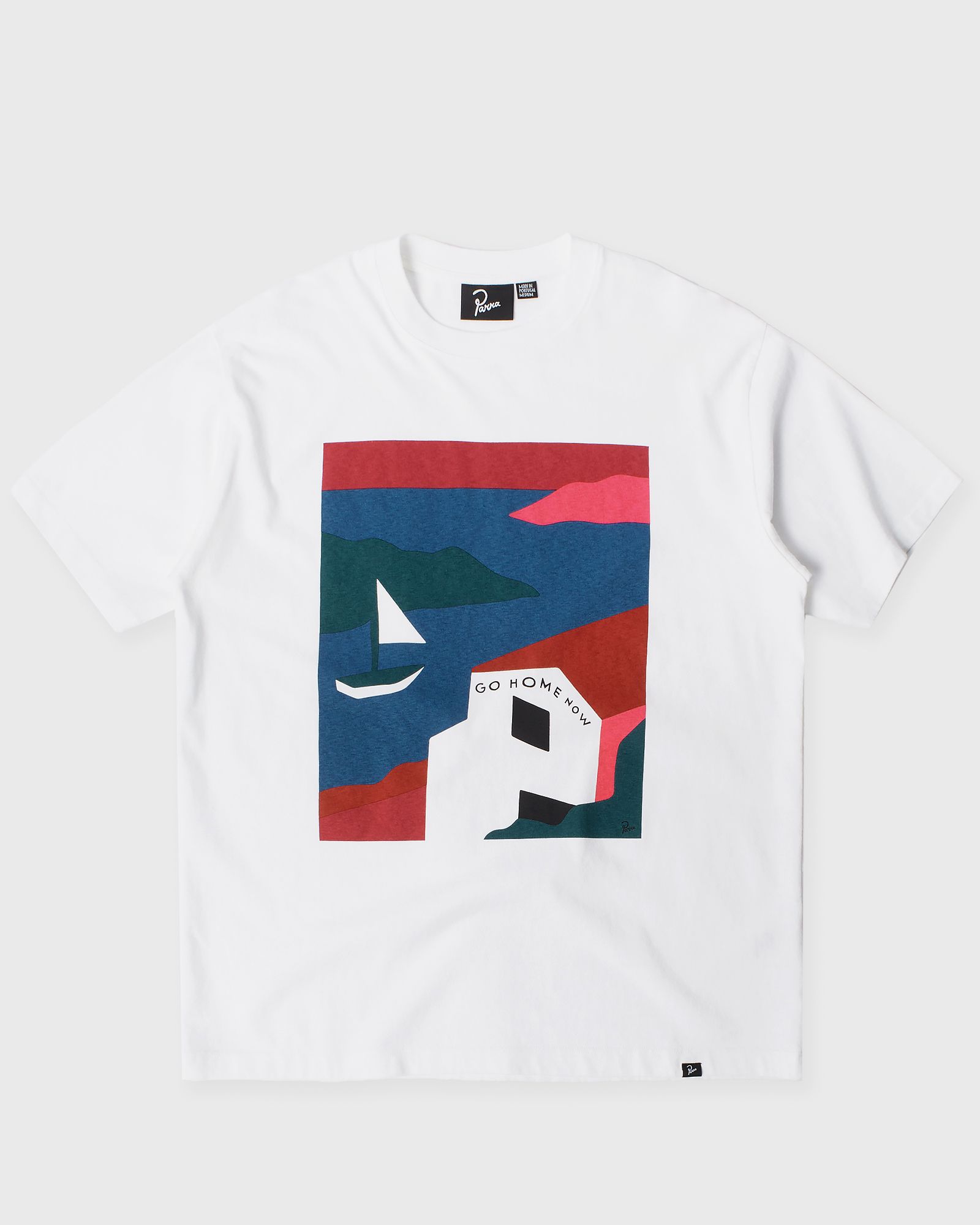 By Parra No vacation t-shirt, white