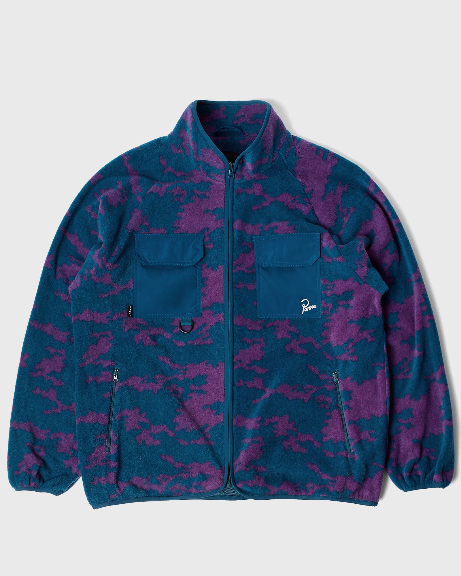 By Parra Purple darwin camo fleece, blue|purple