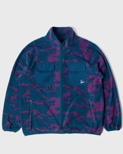 By Parra Purple darwin camo fleece, blue|purple