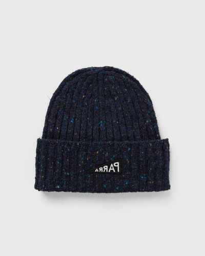 By Parra REVERSED FLAG BEANIE, white
