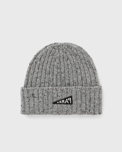 By Parra REVERSED FLAG BEANIE, grey