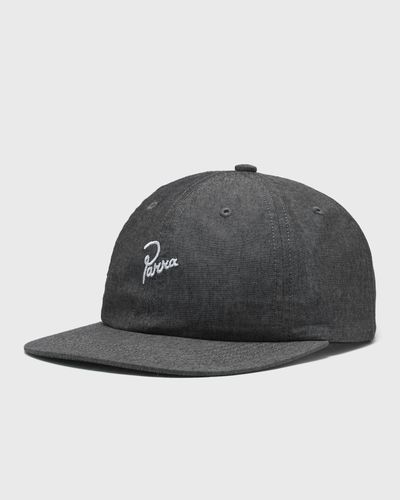 By Parra SIGNATURE 6 PANEL HAT, black