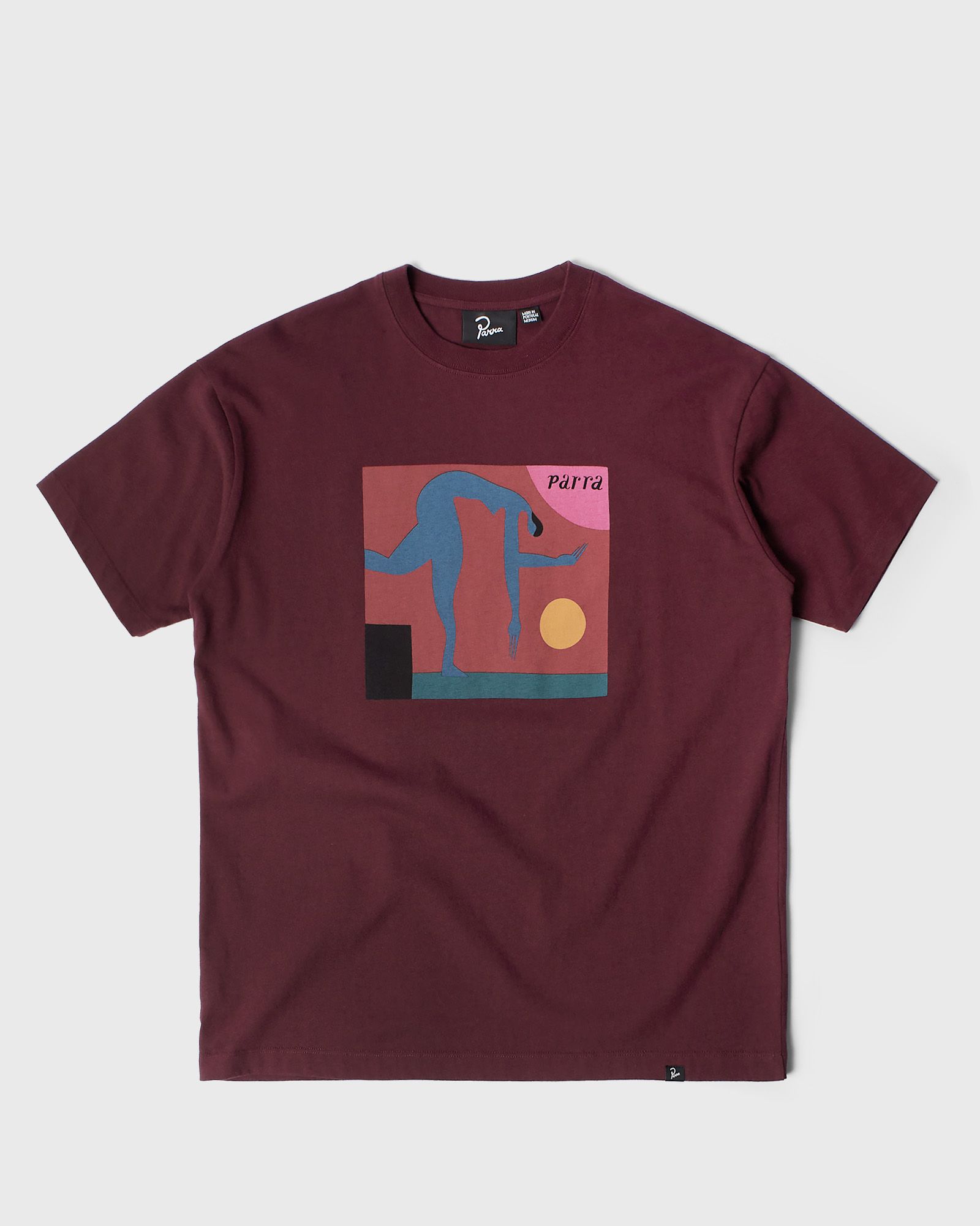 By Parra Tripped up t-shirt, red