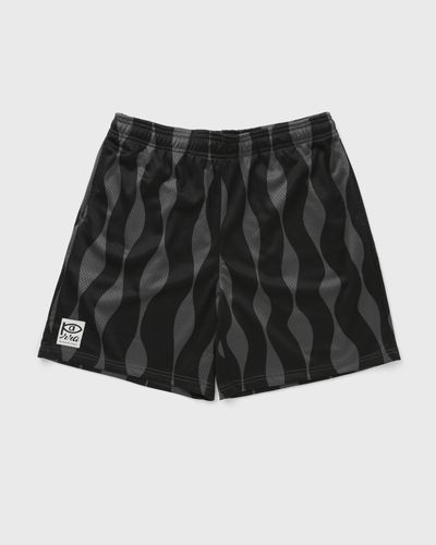 By Parra WAVED MESH SHORTS, black