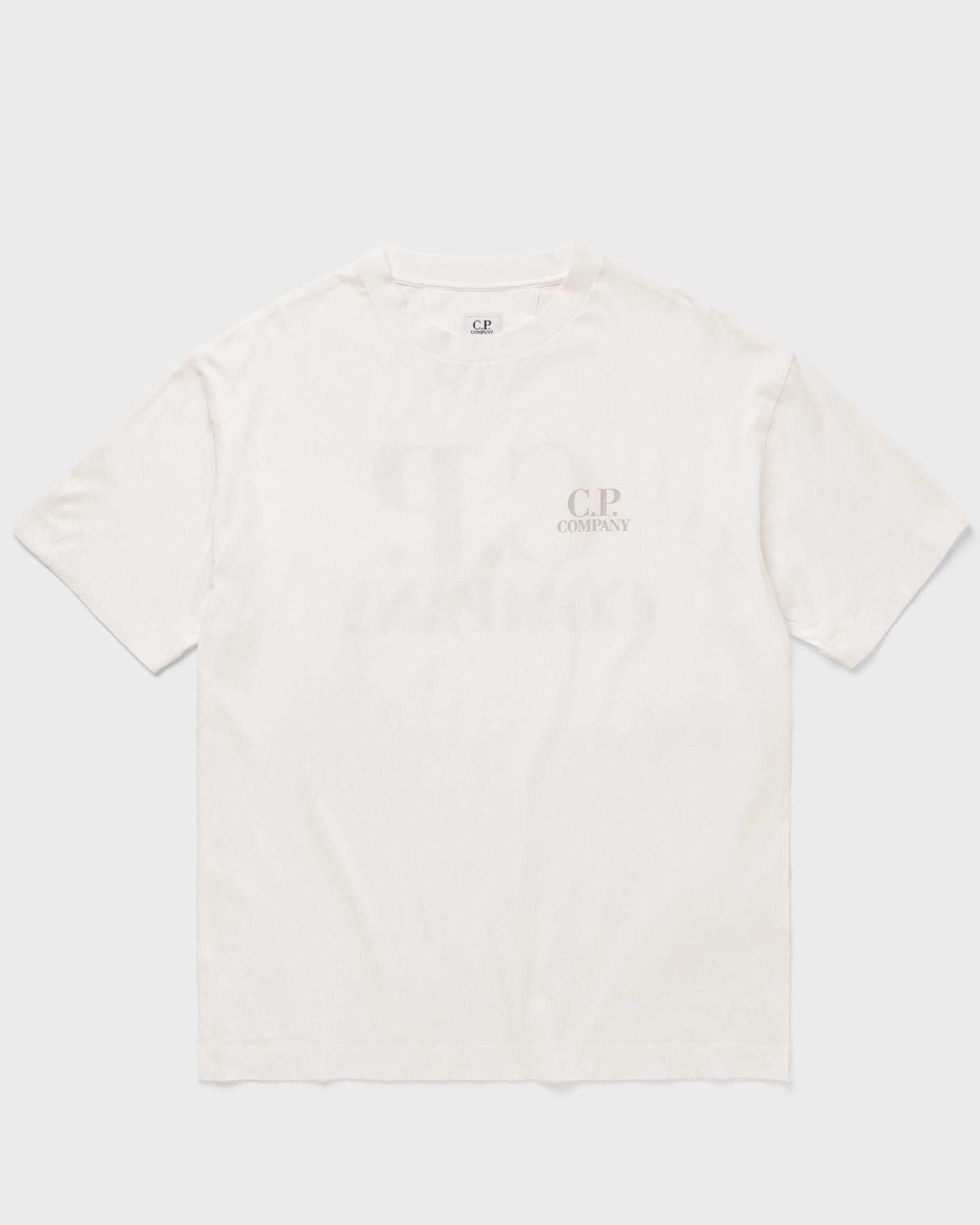 C.P. Company 30/1 JERSEY SHORT SLEEVE COMFORT TEE, beige