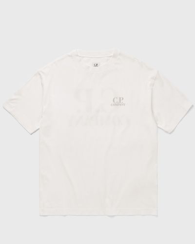 C.P. Company 30/1 JERSEY SHORT SLEEVE COMFORT TEE, beige