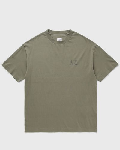 C.P. Company 30/1 JERSEY SHORT SLEEVE COMFORT TEE, beige