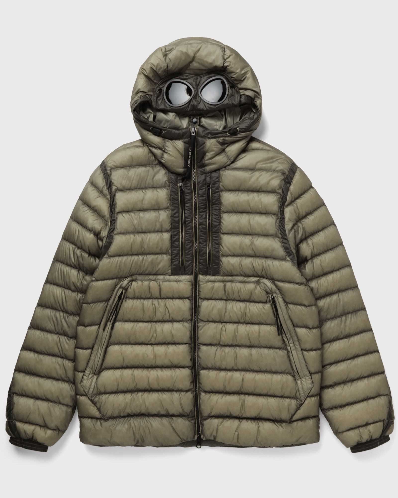 C.P. Company D.D. SHELL GOGGLE CHEST POCKET JACKET, beige