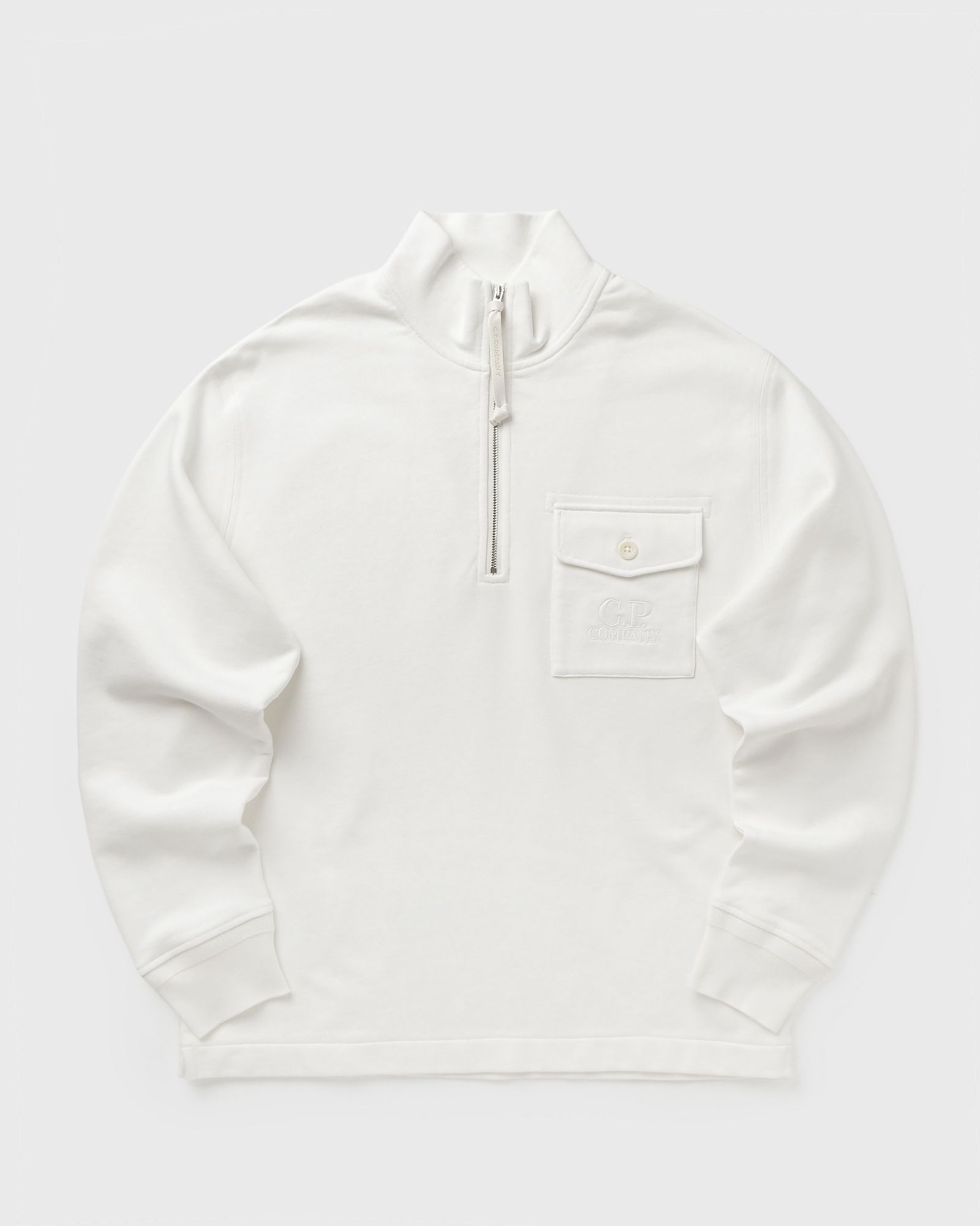 C.P. Company HALF ZIP SWEATSHIRT, beige