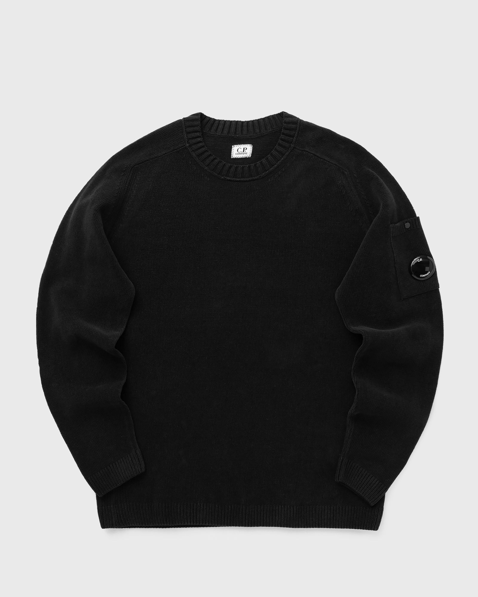 C.P. Company KNIT CREW NECK, black