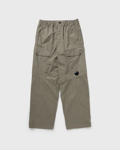 C.P. Company MICRO-REPS BOXY LENS CARGO PANTS, beige