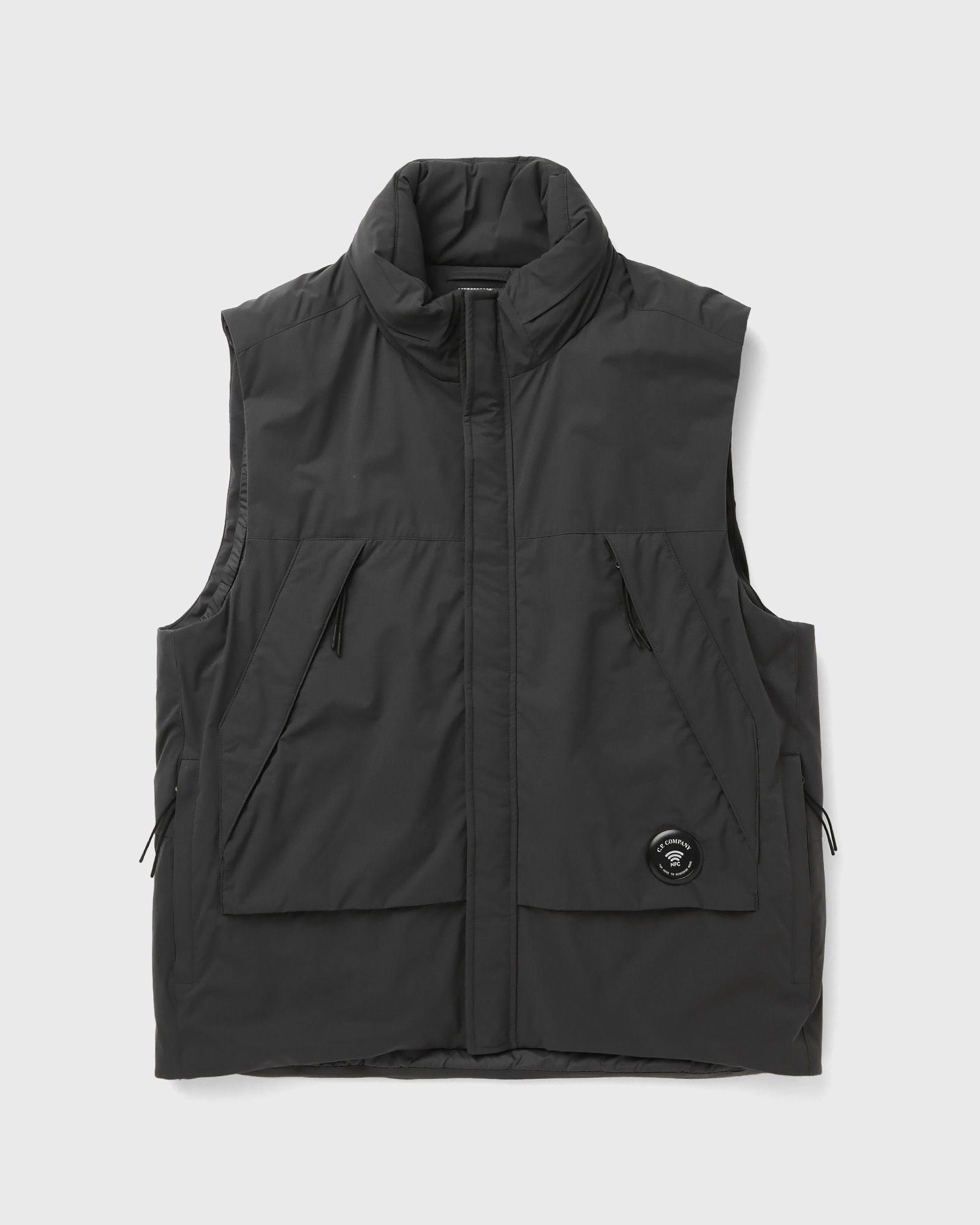C.P. Company PRO-TEK PRIMALOFT SILVER HOODED GILET, grey