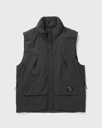 C.P. Company PRO-TEK PRIMALOFT SILVER HOODED GILET, grey