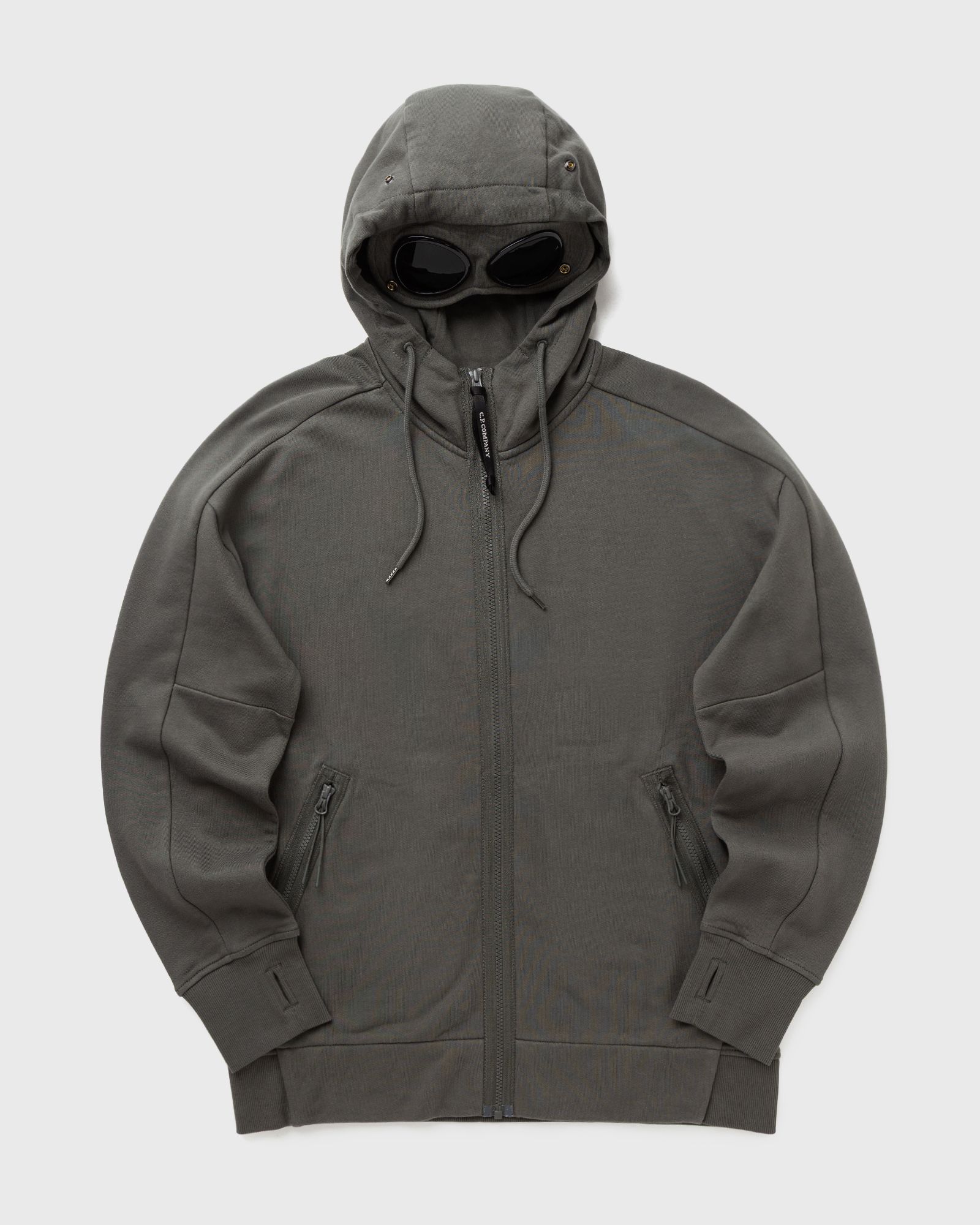 C.P. Company SWEATSHIRTS - HOODED OPEN, grey