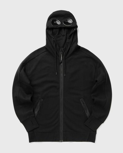 C.P. Company SWEATSHIRTS - HOODED OPEN, black