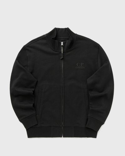C.P. Company SWEATSHIRTS - OPEN SWEAT, black