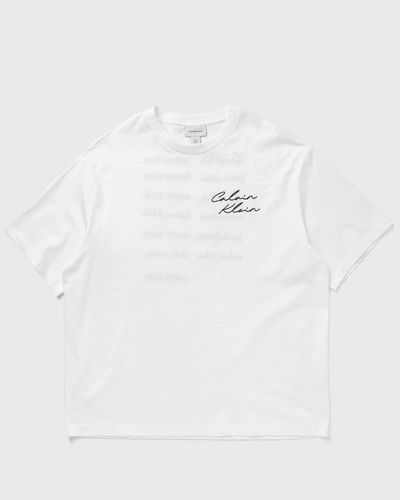 Calvin Klein Jeans 16S APRIL GRAPHIC SEASONAL FASHI, white