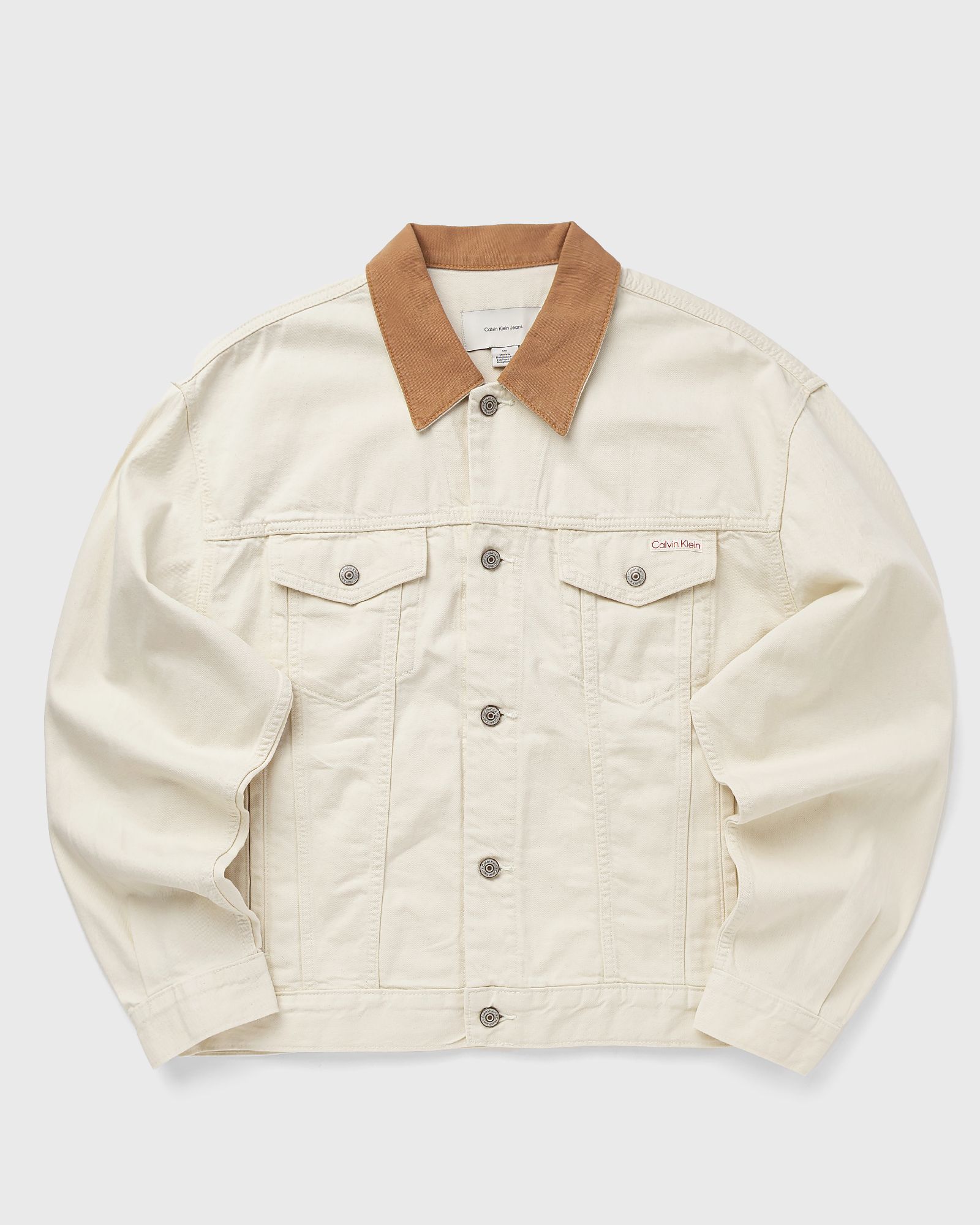 Calvin Klein Jeans 90S CK NATURAL W/ BROWN TRUCKER, beige