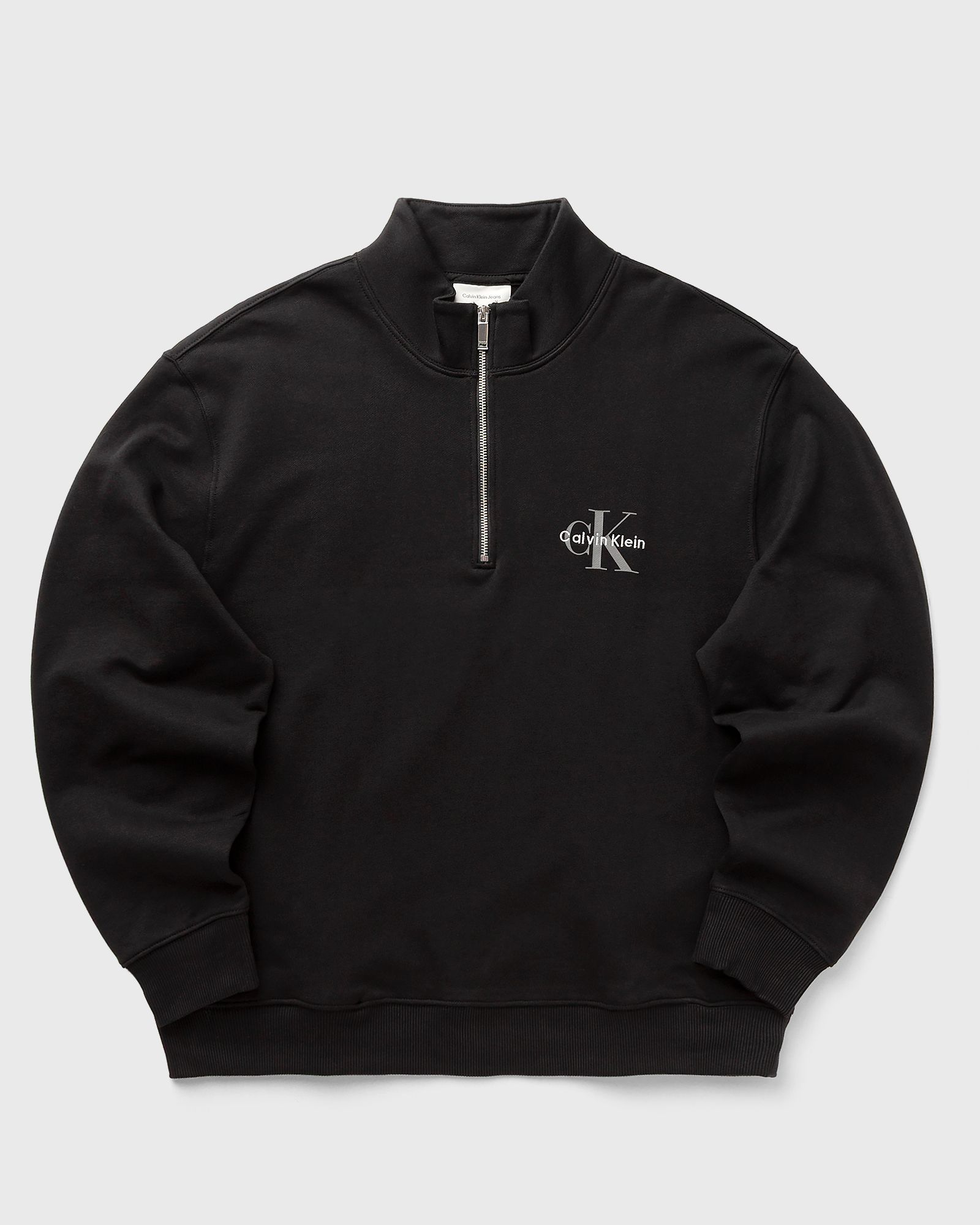Calvin Klein Jeans LS EU 350TERRY MICRO MONOLOGO QT, black