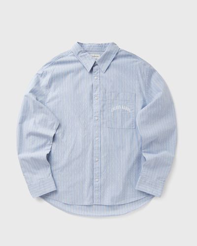 Calvin Klein Jeans LS YD STRIPE WASHED OXFORD EASY, blue