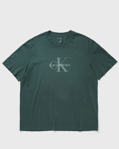 Calvin Klein Jeans SS 20S ACID WASH MONOLOGO GRAPHI, green