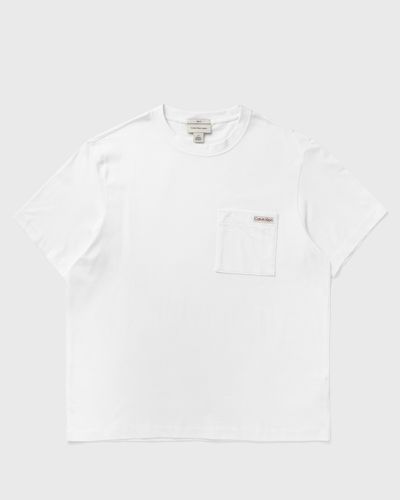 Calvin Klein Jeans SS 20S JERSEY EASY COIN POCKET T, white