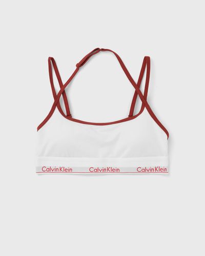 Calvin Klein Underwear LIGHTLY LINED BRALETTE, white