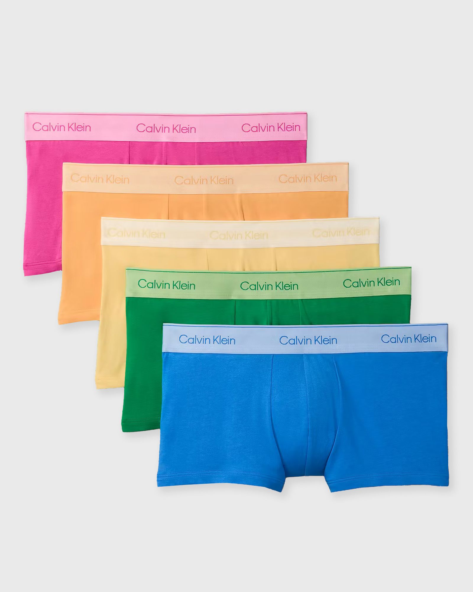 Calvin Klein Underwear LOW RISE TRUNK 5PK, multi
