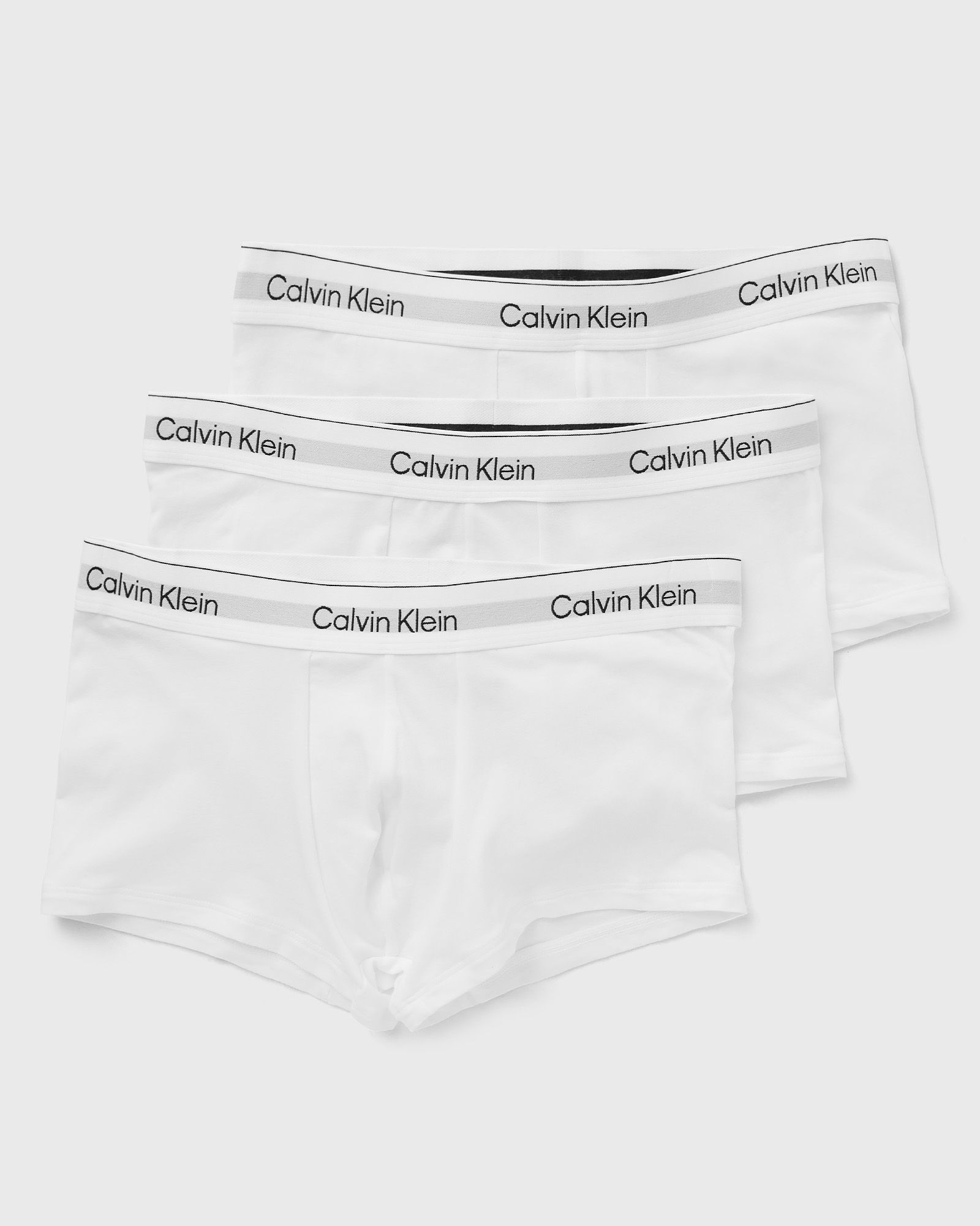 Calvin Klein Underwear LOW RISE TRUNK ICON COTTON STRETCH 3-PACK, white