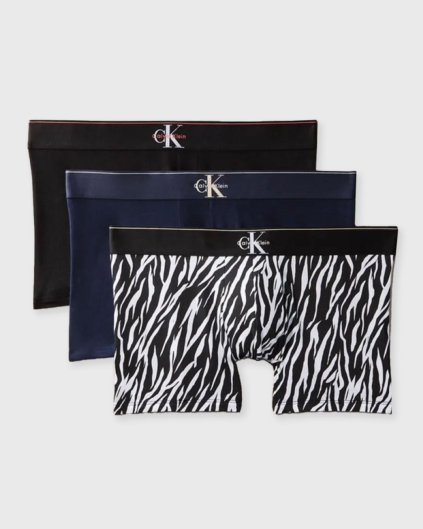 Calvin Klein Underwear TRUNK 3PK, black