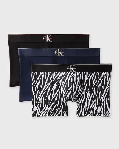 Calvin Klein Underwear TRUNK 3PK, black