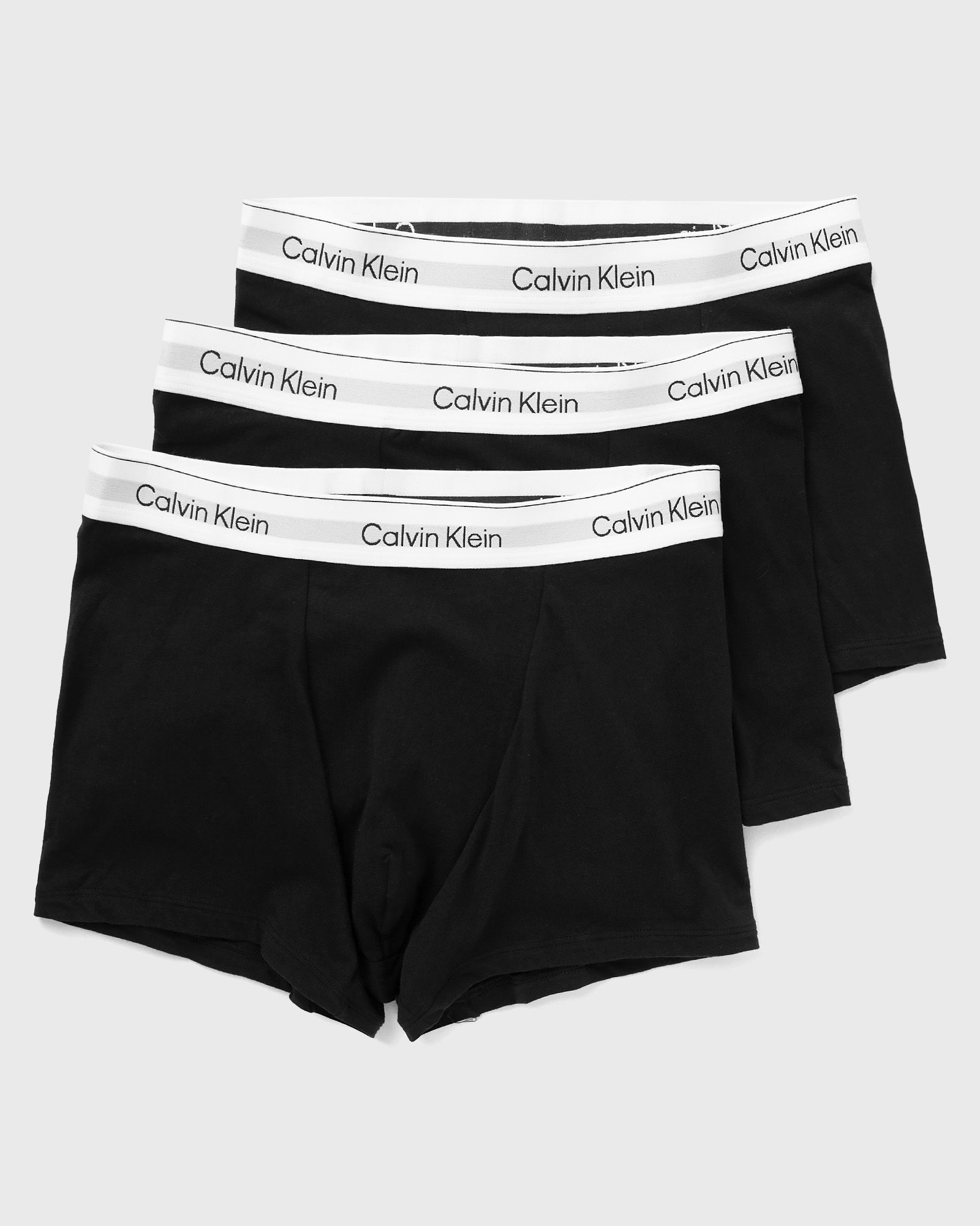 Calvin Klein Underwear TRUNK ICON COTTON STRETCH 3-PACK, black