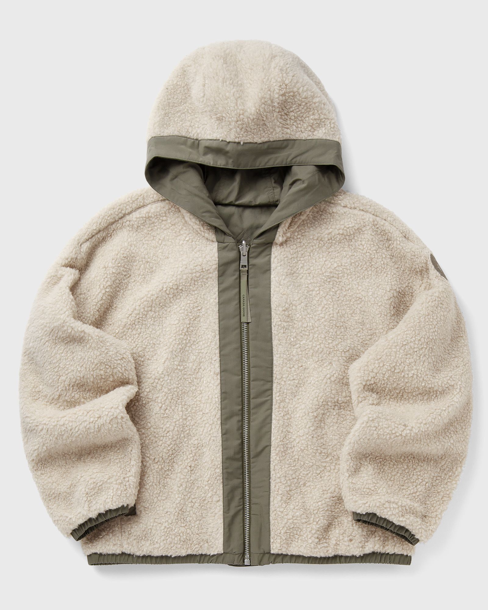 Canada Goose Alberni Reversible Fleece Bomber, beige