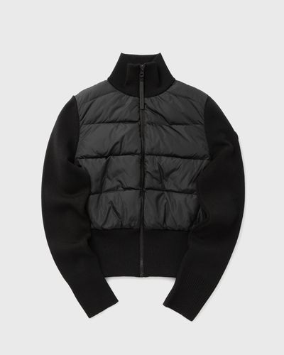 Canada Goose HyBridge Wide Quilt Knit Jacket, black