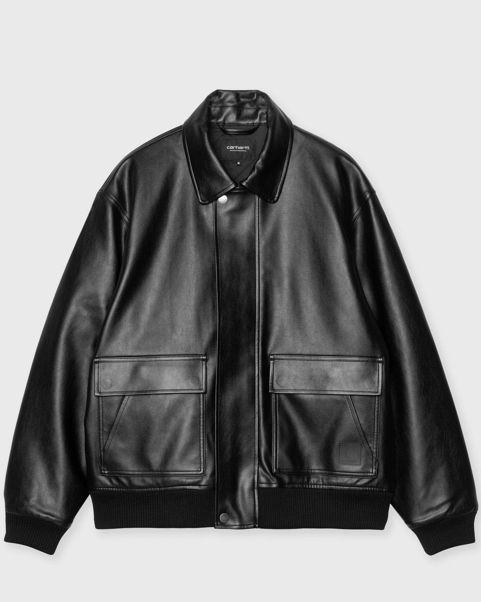 Carhartt WIP Arizona Jacket black male Half-Zips now available at BSTN in size XL