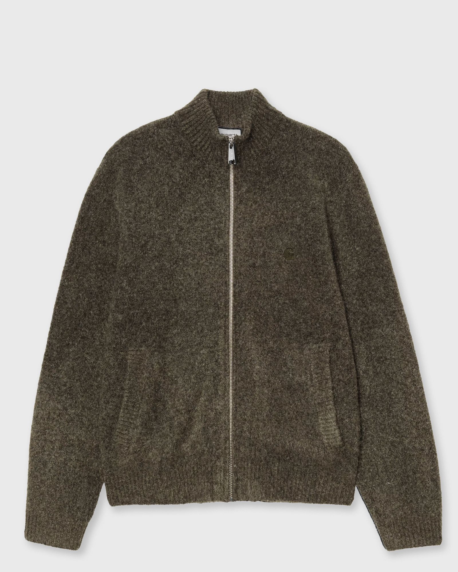 Carhartt WIP Curtis Sweater Jacket, grey
