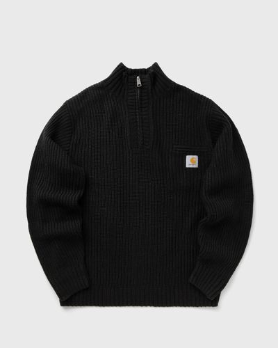 Carhartt WIP Detroit Half Zip Sweater, black