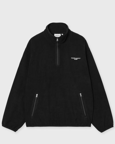 Carhartt WIP Edmore Half Zip Sweat, black