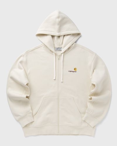 Carhartt WIP Hooded American Script Jacket, beige