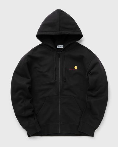 Carhartt WIP Hooded American Script Jacket, black