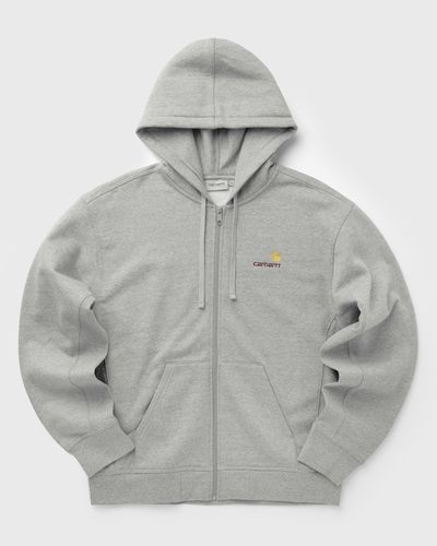 Carhartt WIP Hooded American Script Jacket, grey